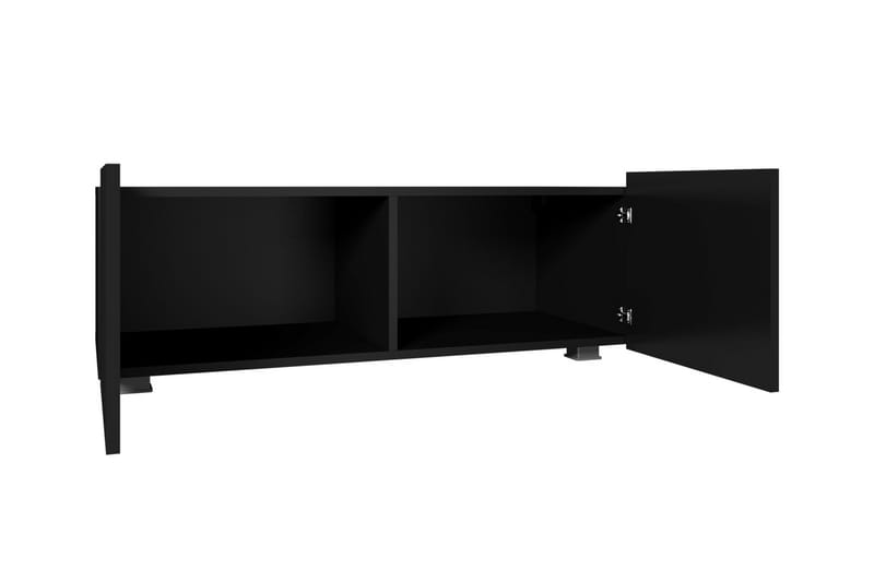 Tessan TV-Bord 100 cm Lille - Sort - Møbler - TV borde & mediemøbler - TV-borde