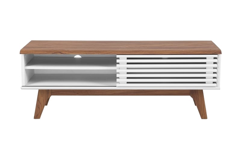 Toledo TV-Bord 35 x 117 cm - Hvid - Møbler - TV borde & mediemøbler - TV-borde