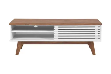 Toledo TV-Bord 35 x 117 cm - Hvid - Møbler - TV borde & mediemøbler - TV-borde