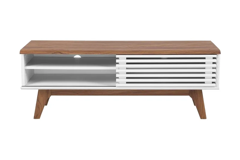 Toledo TV-Bord 35 x 117 cm - Hvid - Møbler - TV borde & mediemøbler - TV-borde