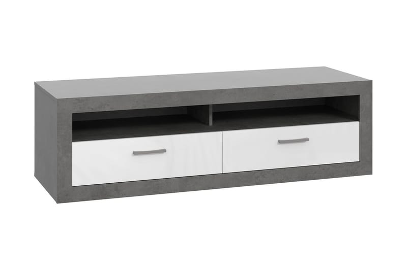 Tolovgrad TV-Bord 153 cm - Grå/Hvid - Møbler - TV borde & mediemøbler - TV-borde