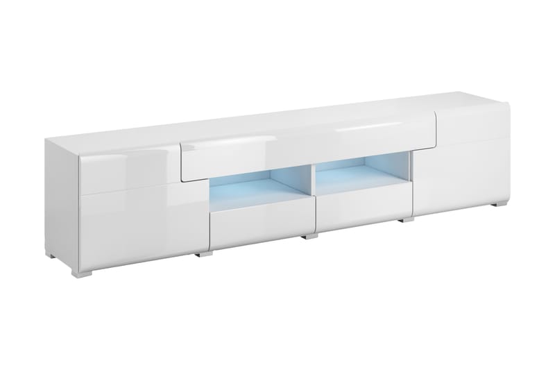 Toreno TV-bord 208 cm - Hvid - Møbler - TV borde & mediemøbler - TV-borde