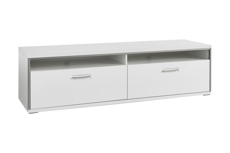 Trento TV-Bord 184x51x52 cm - Hvid Højglans - Møbler - TV borde & mediemøbler - TV-borde