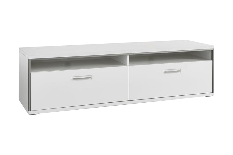 Trento TV-Bord 184x51x52 cm - Hvid Højglans - TV-borde