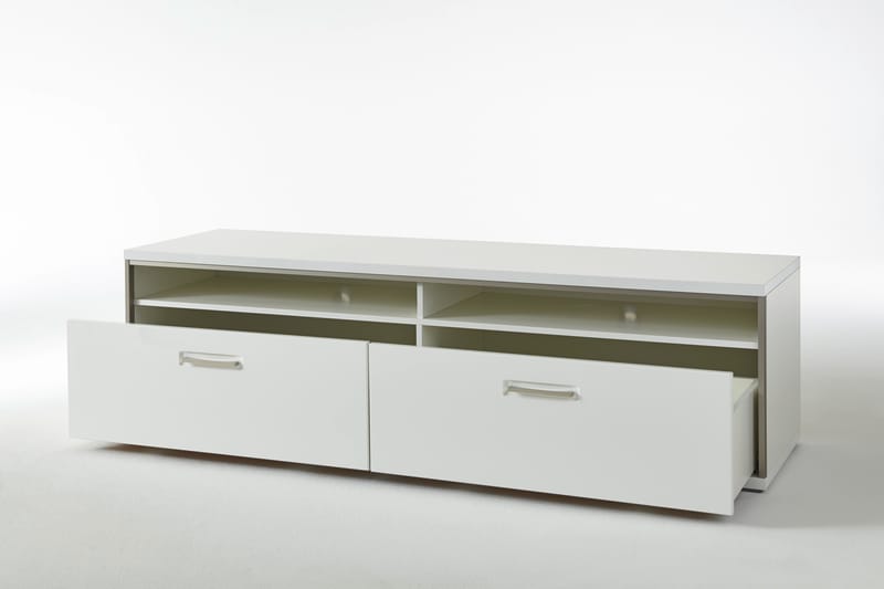 Trento TV-Bord 184x51x52 cm - Hvid Højglans - Møbler - TV borde & mediemøbler - TV-borde