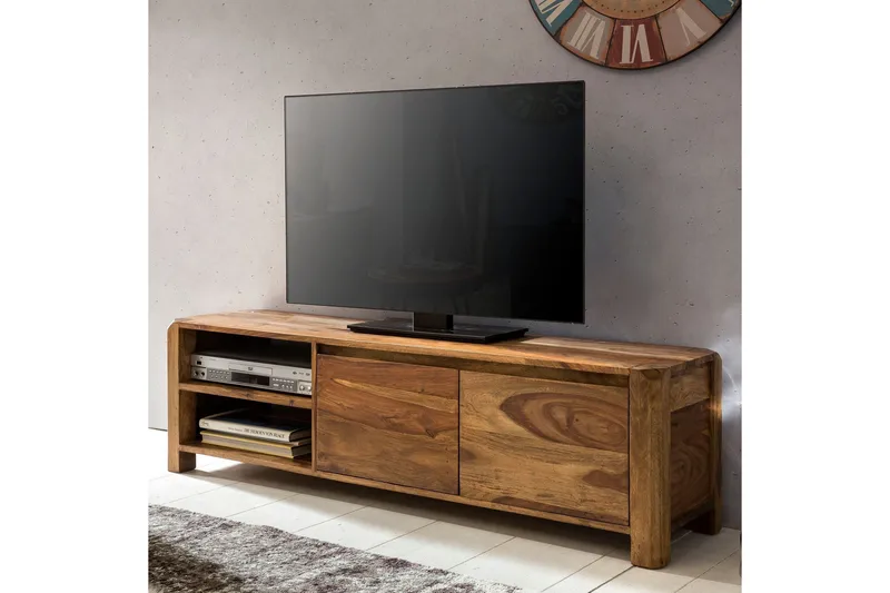 Tv-bänk & mediabänk Wohnling Trä, Natur - Møbler - TV borde & mediemøbler - TV-borde