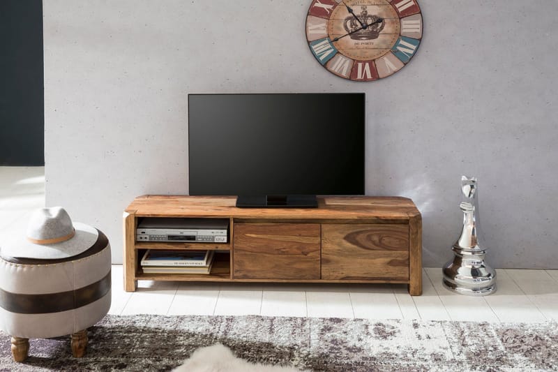 Tv-bänk & mediabänk Wohnling Trä, Natur - Møbler - TV borde & mediemøbler - TV-borde