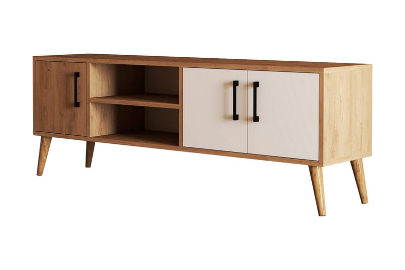 Tv-bænk & mediebænk Andifli TV-bænk 150x52 cm Brun, undefined