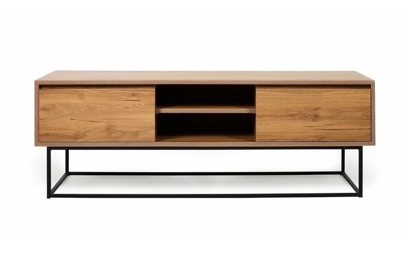 Tv-bænk & mediebænk Bondhyttan tv-bænk 140 cm Brun, undefined