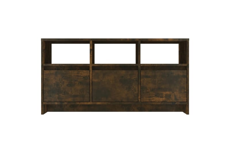 tv-bord 102x37,5x52,5 cm spånplade røget egetræsfarve - Brun - Møbler - TV borde & mediemøbler - TV-borde