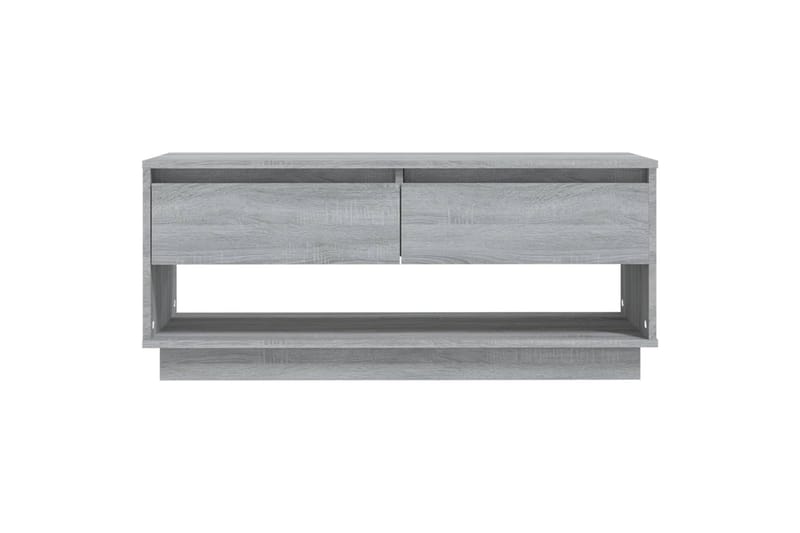 tv-bord 102x41x44 cm spånplade grå sonoma-eg - Grå - Møbler - TV borde & mediemøbler - TV-borde