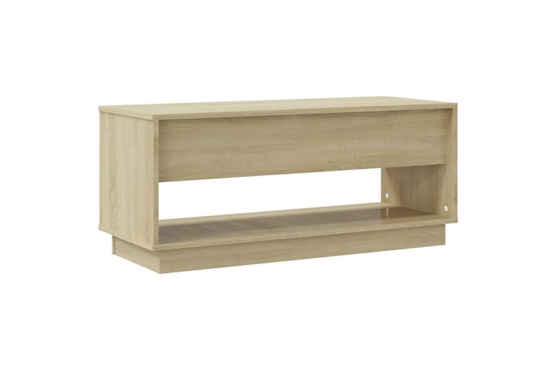 tv-bord 102x41x44 cm spånplade sonoma-eg - Beige - Møbler - TV borde & mediemøbler - TV-borde