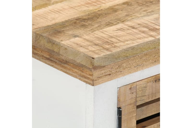 tv-bord 110x30x40 cm massivt mangotræ - Brun - Møbler - TV borde & mediemøbler - TV-borde