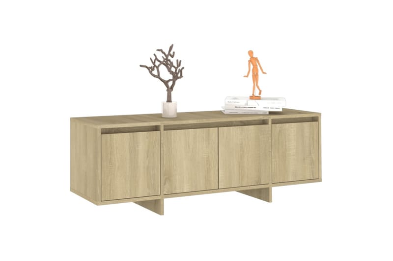 tv-bord 120x30x40,5 cm spånplade sonoma-eg - Beige - Møbler - TV borde & mediemøbler - TV-borde
