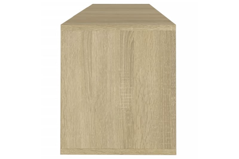 tv-bord 120x30x40,5 cm spånplade sonoma-eg - Beige - TV-borde