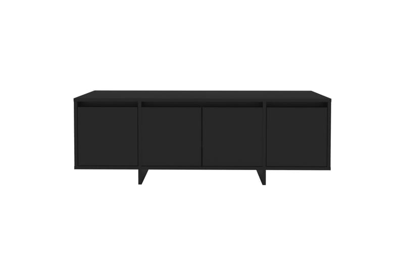 tv-bord 120x30x40,5 cm spånplade sort - Sort - Møbler - TV borde & mediemøbler - TV-borde
