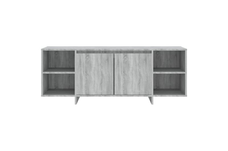 tv-bord 130x35x50 cm spånplade grå sonoma-eg - Grå - Møbler - TV borde & mediemøbler - TV-borde