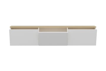 Tv-bord 160 cm Hvid/ Eg - Møbler - TV borde & mediemøbler - TV-borde