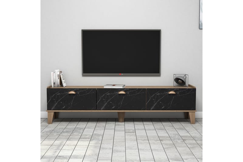 Tv-bord 178 cm eg/Marmor - Møbler - TV borde & mediemøbler - TV-borde