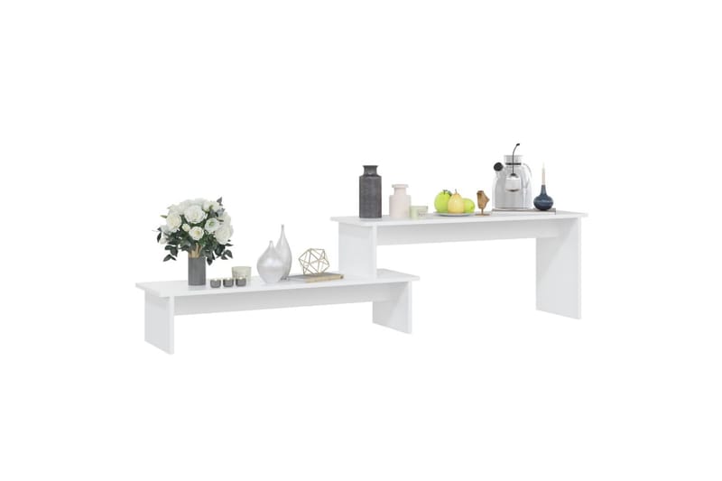 tv-bord 180x30x43 cm spånplade hvid - Hvid - Møbler - TV borde & mediemøbler - TV-borde