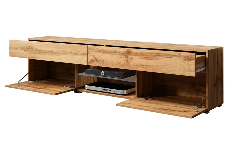 TV-Bord 180x45 cm - Hvid - Møbler - TV borde & mediemøbler - TV-borde