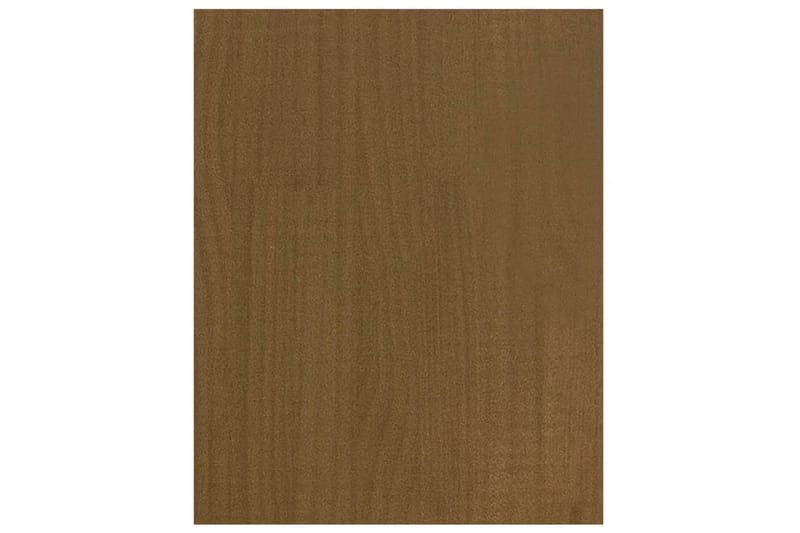 tv-bord 70x33x42 cm massivt fyrretræ gyldenbrun - Brun - Møbler - TV borde & mediemøbler - TV-borde