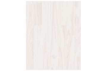 tv-bord 70x33x42 cm massivt fyrretræ hvid - Hvid - Møbler - TV borde & mediemøbler - TV-borde