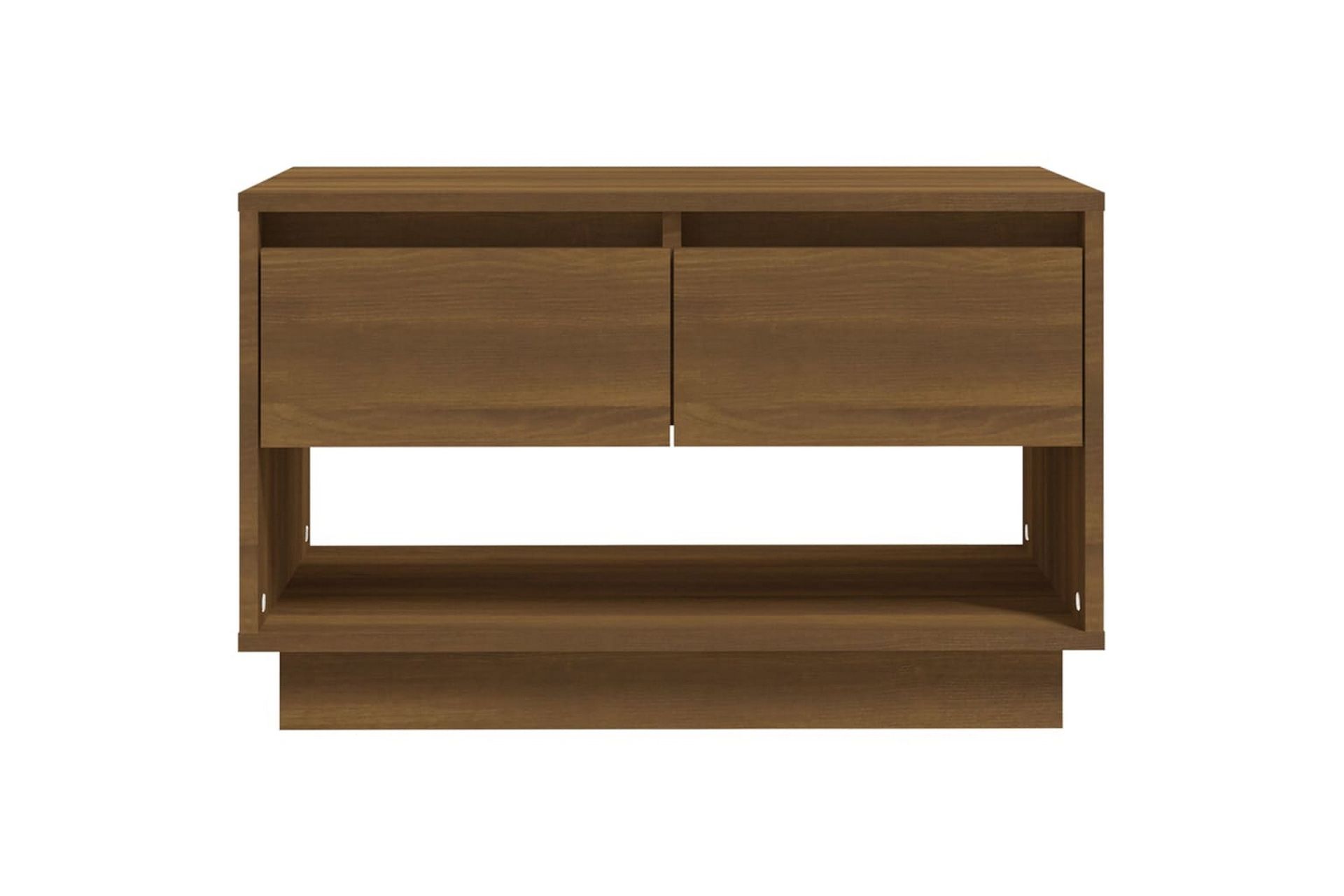 tv-bord 70x41x44 cm spånplade brun egetræsfarve - Brun - Møbler - TV borde & mediemøbler - TV-borde