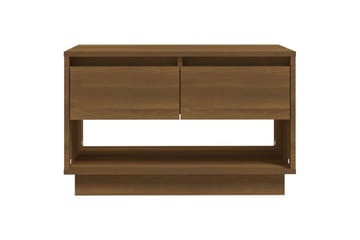 tv-bord 70x41x44 cm spånplade brun egetræsfarve - Brun - Møbler - TV borde & mediemøbler - TV-borde