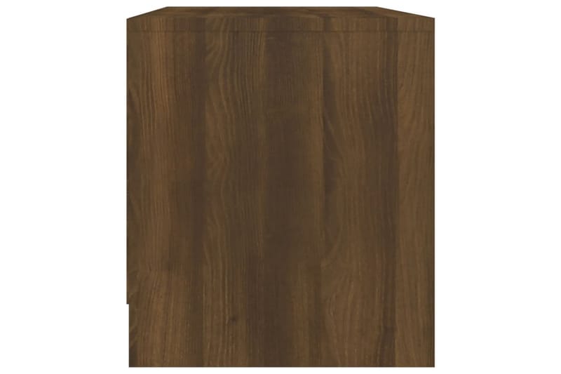 tv-bord 90x35x40 cm spånplade brun egetræsfarve - Brun - TV-borde