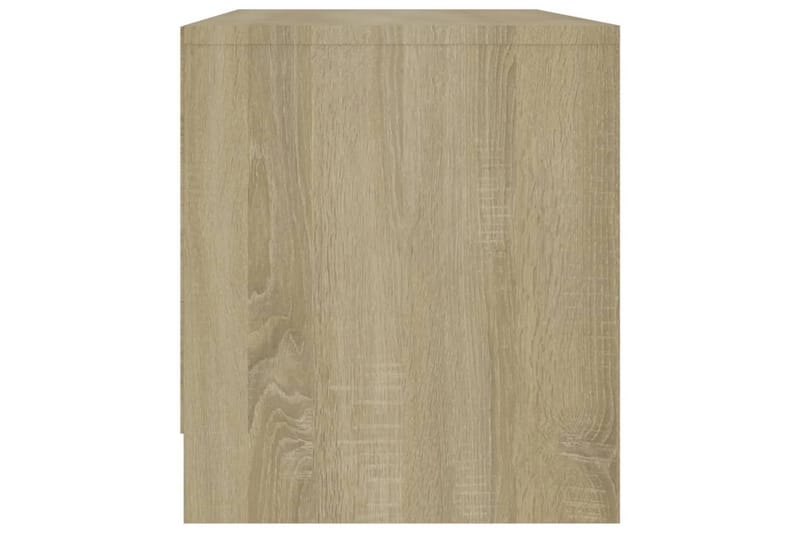 tv-bord 90x35x40 cm spånplade sonoma-eg - Beige - Møbler - TV borde & mediemøbler - TV-borde