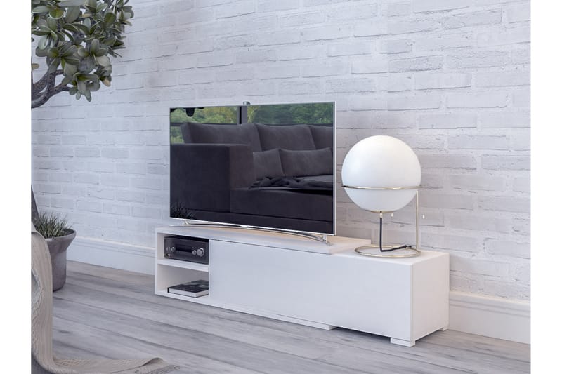 TV-Bord CLIFF 180 cm - Hvid - TV-borde