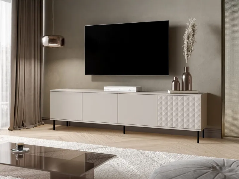 tv-bord TV-bord LEO 200 beige - Møbler - TV borde & mediemøbler - TV-borde
