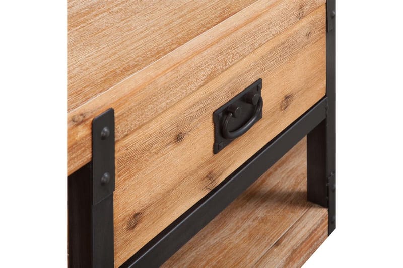 Tv-Bord Massivt Akacietræ 140X40X45 Cm - Brun - Møbler - TV borde & mediemøbler - TV-borde