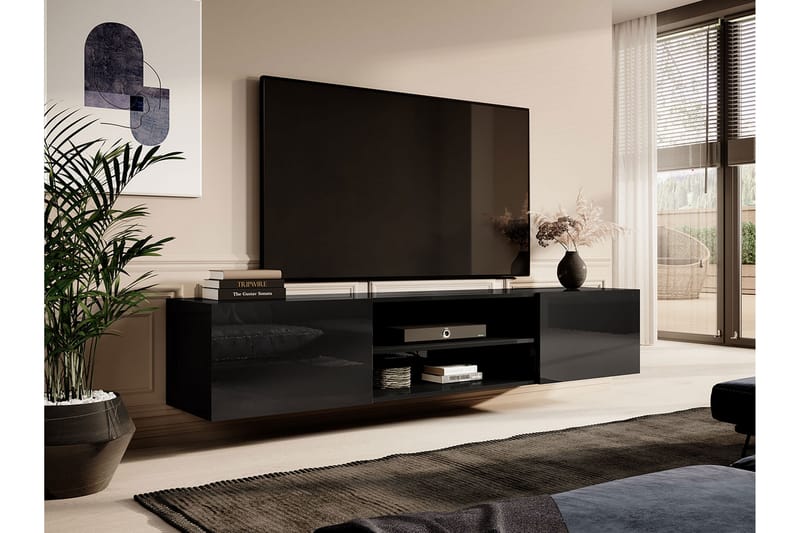 TV-Bord - Sort - Møbler - TV borde & mediemøbler - TV-borde