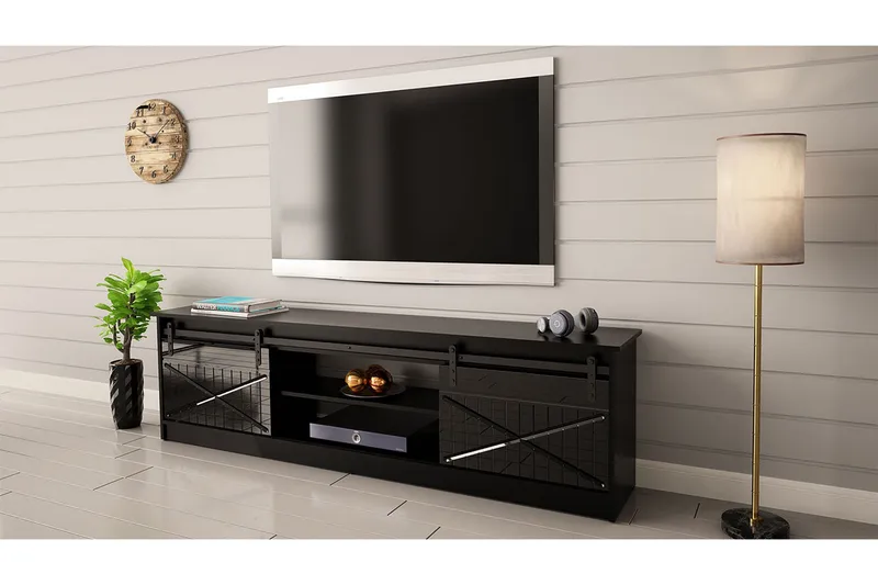 TV-Bord - Sort - Møbler - TV borde & mediemøbler - TV-borde