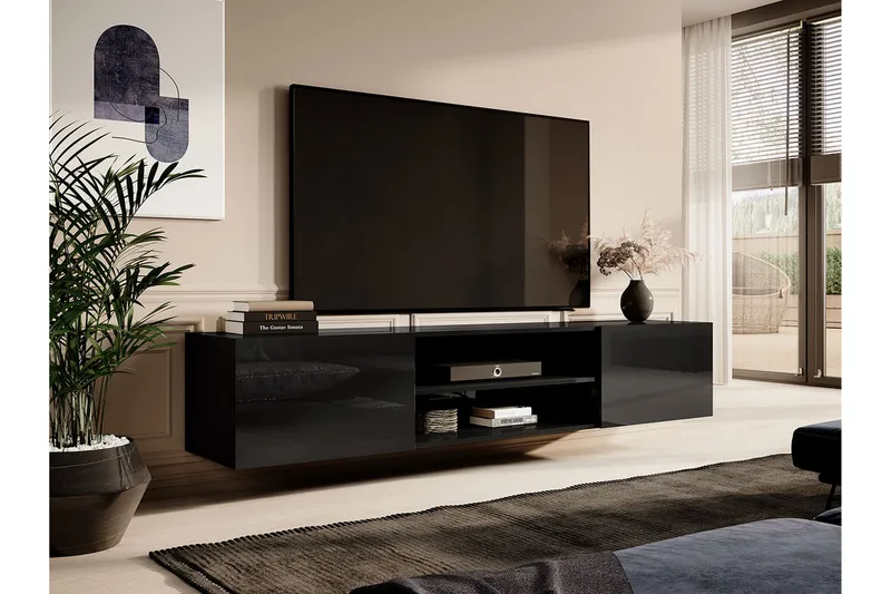 TV-Bord - Sort - Møbler - TV borde & mediemøbler - TV-borde