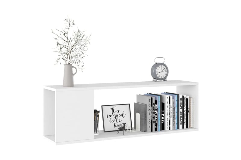 tv-skab 100x24x32 cm spånplade hvid - Hvid - Møbler - TV borde & mediemøbler - TV-borde