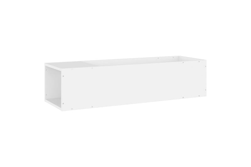 tv-skab 100x24x32 cm spånplade hvid - Hvid - TV-borde