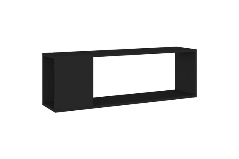 tv-skab 100x24x32 cm spånplade sort - Sort - TV-borde