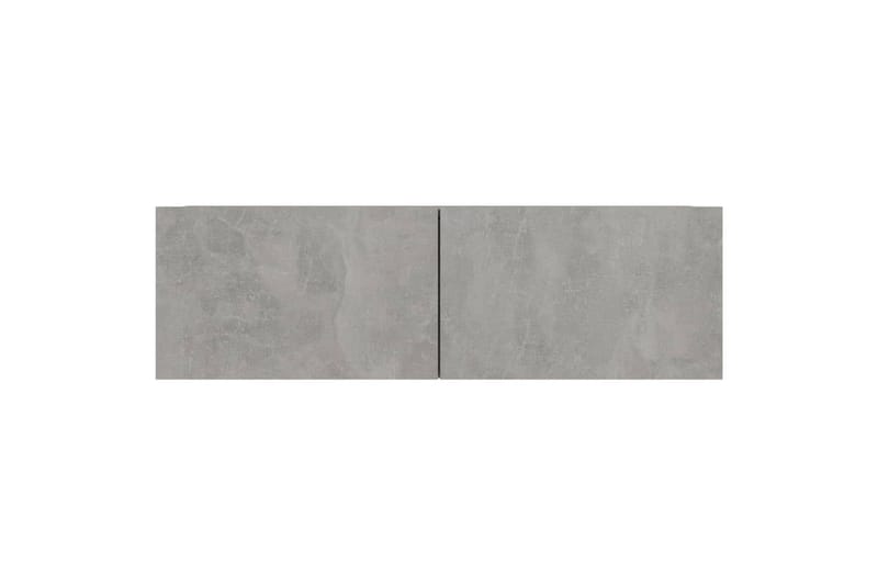 Tv-Skab 100x30x30 cm Spånplade Betongrå - Grå - Møbler - TV borde & mediemøbler - TV-borde