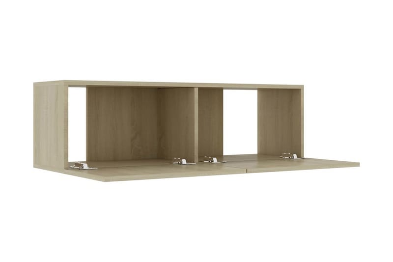 Tv-Skab 100x30x30 cm Spånplade Sonoma-Eg - Brun - Møbler - TV borde & mediemøbler - TV-borde