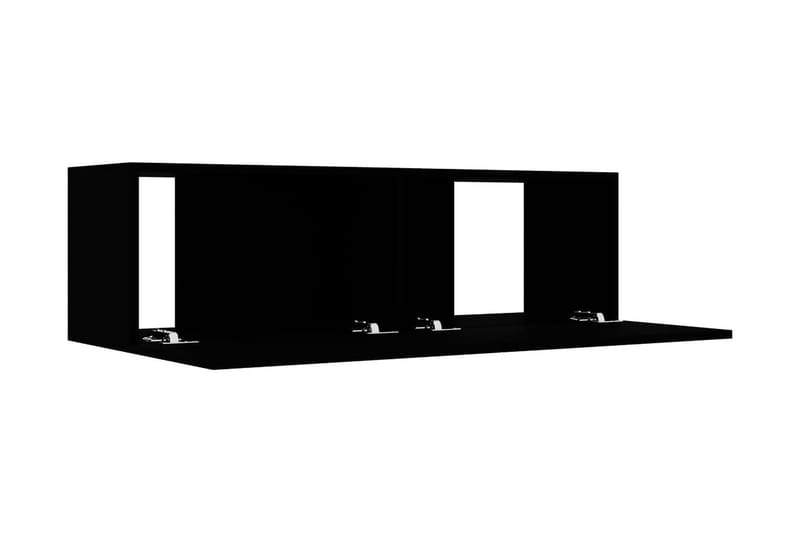 Tv-Skab 100x30x30 cm Spånplade Sort - Sort - Møbler - TV borde & mediemøbler - TV-borde