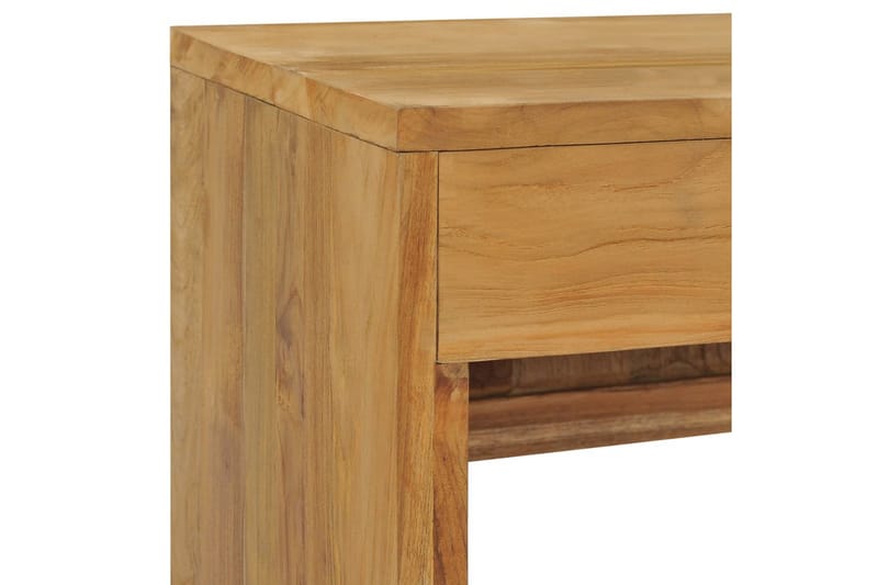 Tv-Skab 100x35x45 cm Massivt Teaktræ - Møbler - TV borde & mediemøbler - TV-borde
