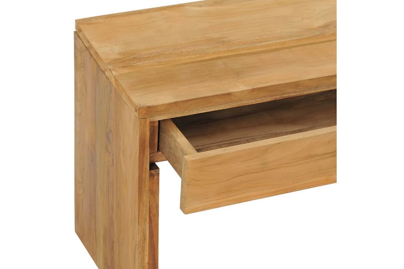 Tv-Skab 100x35x45 cm Massivt Teaktræ - Møbler - TV borde & mediemøbler - TV-borde