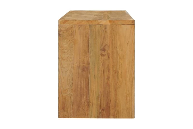 Tv-Skab 100x35x45 cm Massivt Teaktræ - Møbler - TV borde & mediemøbler - TV-borde