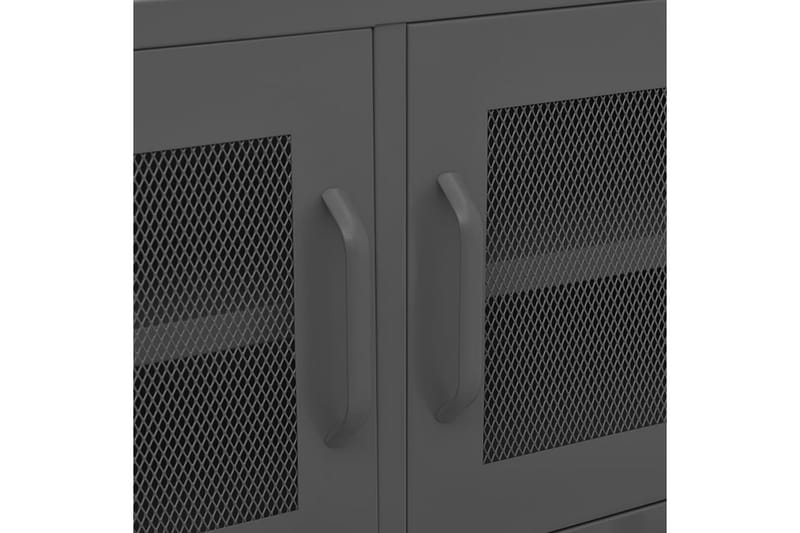 tv-skab 105x35x50 cm stål Antracitgrå - Antracit - Møbler - TV borde & mediemøbler - TV-borde