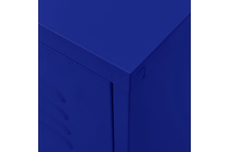 tv-skab 105x35x50 cm stål Marineblå - Blå - Møbler - TV borde & mediemøbler - TV-borde