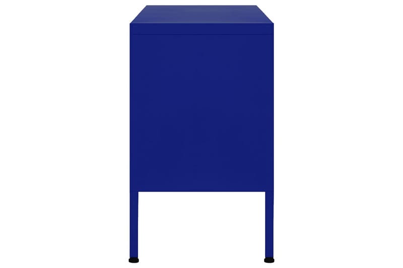 tv-skab 105x35x50 cm stål Marineblå - Blå - Møbler - TV borde & mediemøbler - TV-borde