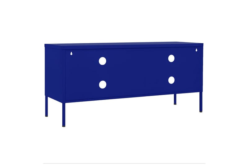 tv-skab 105x35x50 cm stål Marineblå - Blå - Møbler - TV borde & mediemøbler - TV-borde
